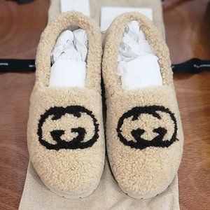 Gucci | | New Womens Gucci Merinos Gg Wool Loafers Uk 385 Us 758 | Poshmark